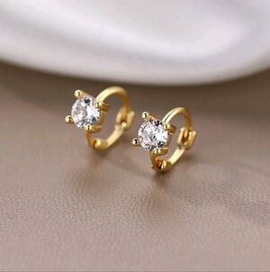 Ring Style Hoop Stud Earrings